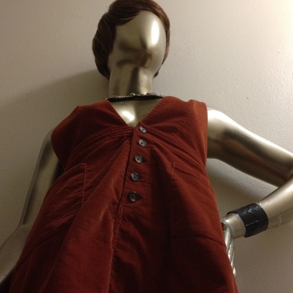 Free people skirt corduroy jumpsuit - Picture 10 of 17